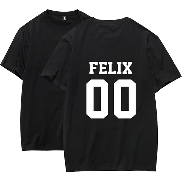 アイドル UNIFORM T-SHIRT Felix Amazon.com: Skz 5 Star Album Merch Shirt Felix Jisung